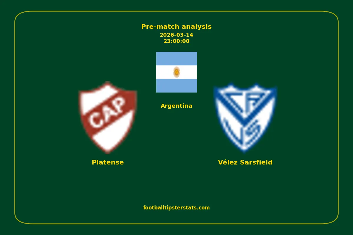 Pre-match analysis: Platense vs Vélez Sarsfield on 2026-03-14